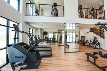 Fitness center plus private fit studios